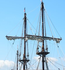 tall ship mast
