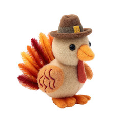 Festive Thanksgiving Turkey Figurine