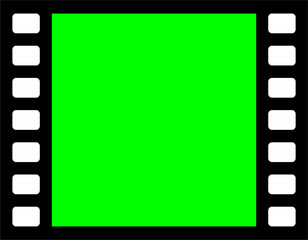 film green screen vector symbol design illustration background movie