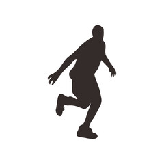 basketball player silhouette