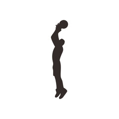 basketball player silhouette