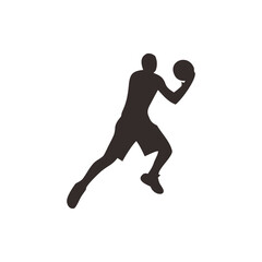 basketball player silhouette