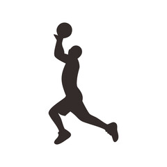 basketball player silhouette