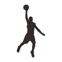 basketball player silhouette