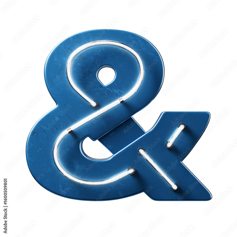 Poster bright neon font with fluorescent tubes.metallic futuristic cyberpunk alphabet. 3d rendering isolate