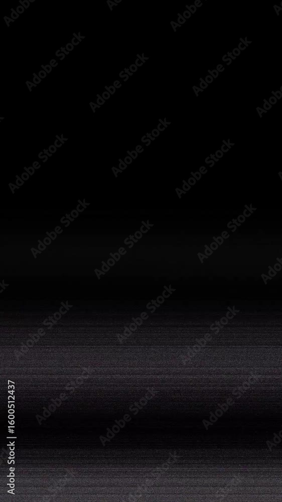 Poster vertical scan line glitch overlay with seamless tv error and retro static noise for video editing 4k