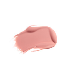 nude brown glossy lipstick smear, cosmetics beauty product texture, liquid blush, lipstick, lipgloss swatch