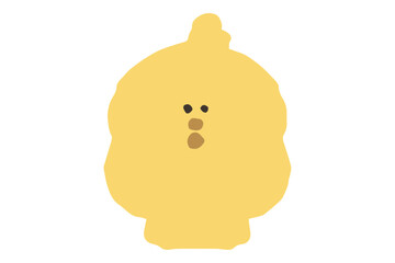 ヒヨコの可愛い手描きアイコン © momonga