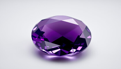 Amethyst Crystal &ndash; Purple Quartz Gemstone for Jewelry and Healing-three