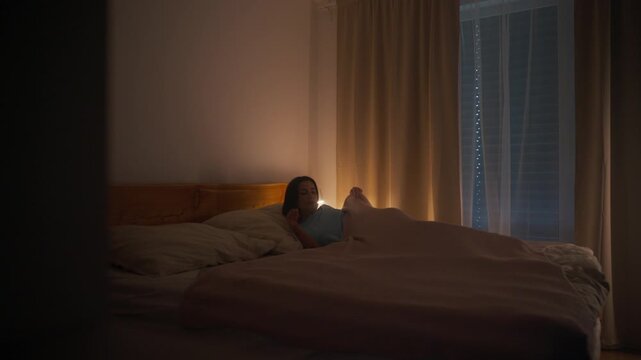 Nighttime Routine Preparing the Bed for a Good Nights Sleep