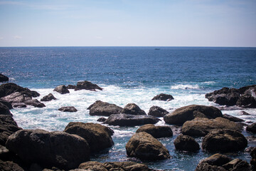 The scenery of Cape Muroto in Kochi Prefecture, Japan