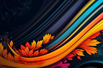 A Mesmerizing 3D Abstract Multicolor Visualization, colorful 3D abstract background design, Minimalistic pattern of simple shapes. Bright creative symmetric texture, ai generated ... See More
