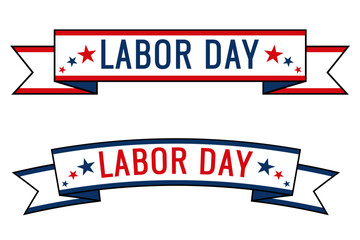 Labor Day Banner Scroll