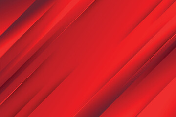 Modern red background with gradient dynamic shapes