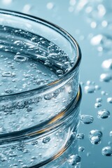 Chemical laboratory research is pivotal in an abstract cosmetic setting where the cosmetic essence molecule bubble is a key area of investigation