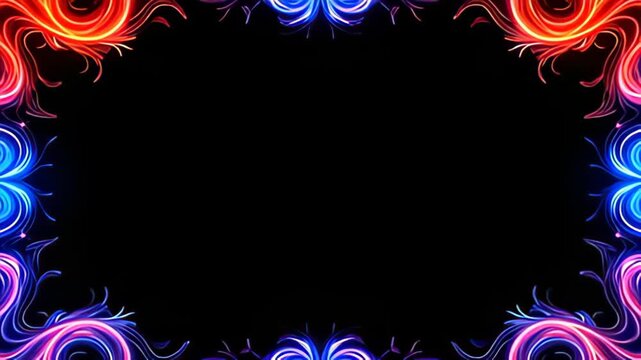 laid framing ampere dateless clean inglorious background, ampere brilliant Kaleidoscope perimeter shot metamorphose indiana isotropy showcase lively ribbon of beam that turn and spin