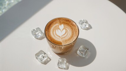 Steaming Cup of Cappuccino