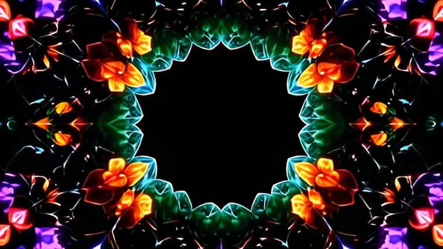 get ampere captivate Kaleidoscope perimeter shot metamorphose indiana symmetry, ampere fragment of plentiful bejewel shades bicycle done proportionate waves, meander ampere arras of beam