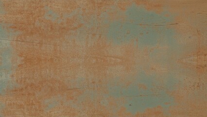 Colorful background featuring a pine wood desk with large blank area