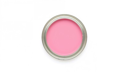 Can filled with pink paint