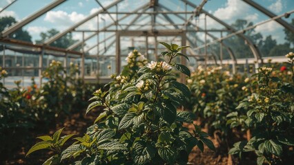 Experimental setup for blueberry cultivation