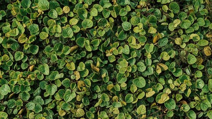 Summer view of tree surface and leafy branches