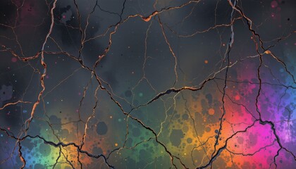 a luxury lgbt pride background with brushed metal finishes, with charcoal base and vibrant luster overlays, designed for exclusive lgbtq+ gala invites.