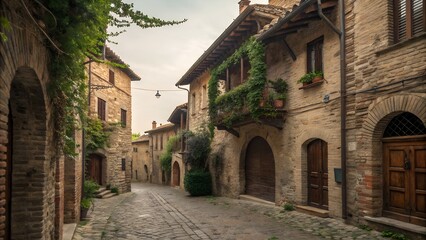 Obraz premium narrow street in the old town of jerusalem