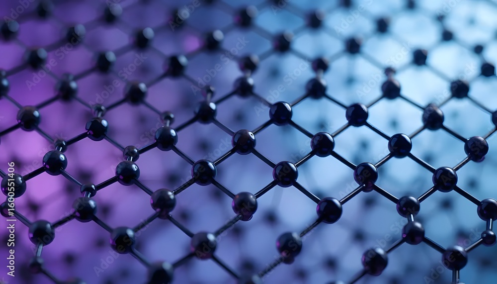 Poster discover cutting-edge nanotechnology with this molecular structure for scientific breakthroughs and 
