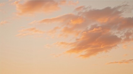 Morning light painting the sky with vibrant clouds at sunrise