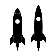 Rocket icon, rocket sign space rocket vector illustration vector