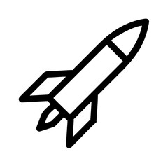 Rocket icon, rocket sign space rocket vector illustration vector