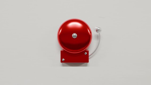 zoom into Ringing School Bell 