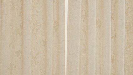 Macro shot showing decorated curtain material