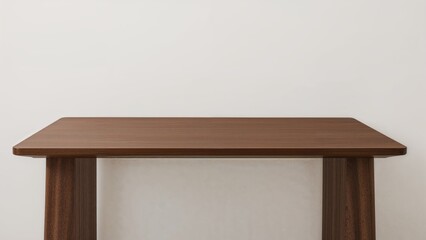 Foldable table designed for wall placement
