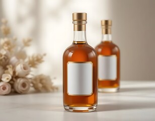 Unique Flavored Natural Syrup in Elegant Packaging, High Quality Honey Luxurious Design