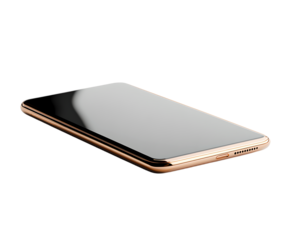 A modern minimalist digital tablet device with a large crisp display in a portrait layout showcasing a clean and sophisticated design