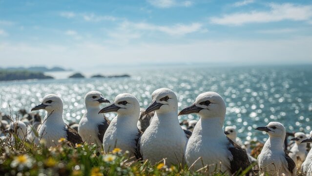 Isolated Islands with Seabird Communities