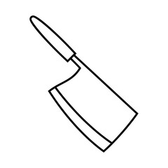 Knife icon vector. Hunting knife illustration sign. Military knife communication symbol. Cold weapon web icon.