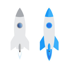 Rocket icon, rocket sign space rocket vector illustration vector