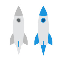 Rocket icon, rocket sign space rocket vector illustration vector