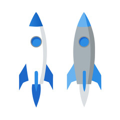 Rocket icon, rocket sign space rocket vector illustration vector