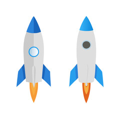 Rocket icon, rocket sign space rocket vector illustration vector