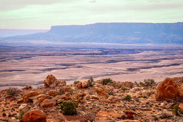 Grand Canyon Fissure from Antelope Pass Vista on Highway 89