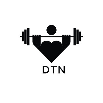 Classic Shield Logo with Stars and DTN Letters &ndash; Premium Badge or Security Brand Identity. DTN Letter Logo.
