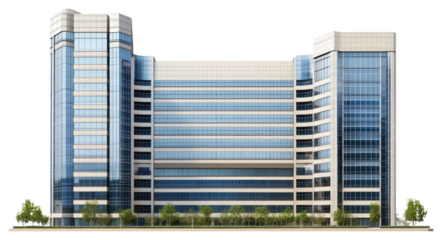 PNG Layers of office buildings architecture modern urban.