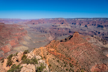 Grand Canyon Cedar Ridge with Expansive Views of Adjacent Canyons