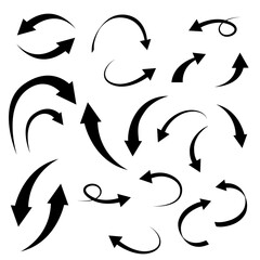 Vector Curve Arrow Collection Bundle icon