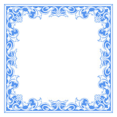 vintage ornamental frame