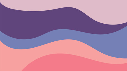 abstract colorful layered waves background vector design